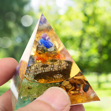 Load image into Gallery viewer, Crystal Chakra Pyramid