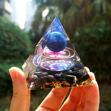 Load image into Gallery viewer, Galaxy Orgone Pyramid | Earth