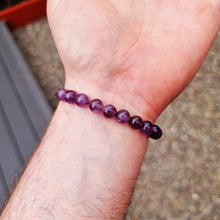 Load image into Gallery viewer, Amethyst Bracelet | Eliminate Negative Energy
