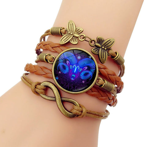 Zodiac Sign Luminous Bracelet