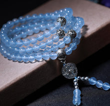 Load image into Gallery viewer, Blue Chalcedony Mala
