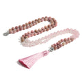 Rhodonite Rose Mala