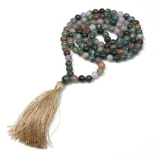 Load image into Gallery viewer, Indian Agate Tassel Mala
