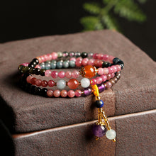 Load image into Gallery viewer, Colourful Tourmaline Mala
