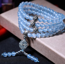 Load image into Gallery viewer, Blue Chalcedony Mala
