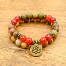Load image into Gallery viewer, Ethnic Agate Mala
