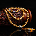The Top Tiger's Eye Aquamarine Mala