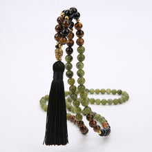 Load image into Gallery viewer, Green Agate Buddhism Mala
