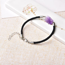 Load image into Gallery viewer, Raw Amethyst Rough Bracelet
