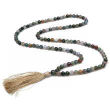 Load image into Gallery viewer, Indian Agate Tassel Mala
