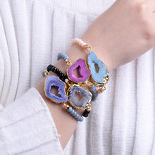Load image into Gallery viewer, Raw Fortune Crystal Bracelet
