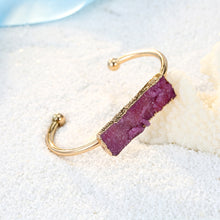 Load image into Gallery viewer, Raw Natural Crystal Bracelet
