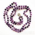 Natual Lepidolite Mala