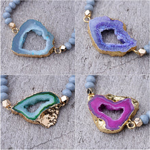 Load image into Gallery viewer, Raw Fortune Crystal Bracelet
