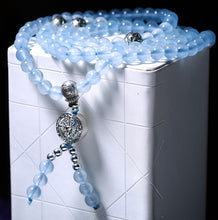 Load image into Gallery viewer, Blue Chalcedony Mala
