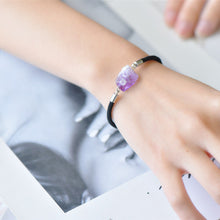Load image into Gallery viewer, Raw Amethyst Rough Bracelet
