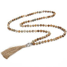 Load image into Gallery viewer, Leopardite Jasper Mala
