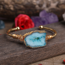 Load image into Gallery viewer, Raw Irregular Crystal Bracelet

