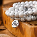 White Turquoise Mala