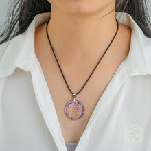 Load image into Gallery viewer, Amethyst Guiding Orgone Pendant
