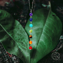Load image into Gallery viewer, Point Chakra Long Pendant
