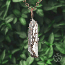 Load image into Gallery viewer, Clear Crystal Guiding Orgone Pendant
