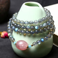 The Labradorite Rose Mala