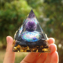 Load image into Gallery viewer, Galaxy Orgone Pyramid | Uranus
