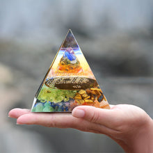 Load image into Gallery viewer, Crystal Chakra Pyramid
