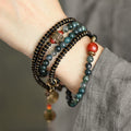 The Indian Eagle Agate Bracelet