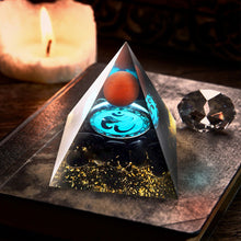 Load image into Gallery viewer, Galaxy Orgone Pyramid | Jupiter
