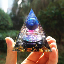 Load image into Gallery viewer, Galaxy Orgone Pyramid | Earth
