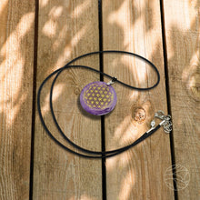 Load image into Gallery viewer, Amethyst Guiding Orgone Pendant
