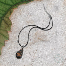 Load image into Gallery viewer, Purification Drop Orgone Pendant | Black
