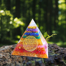 Load image into Gallery viewer, Seven Chakra Pyramid
