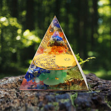 Load image into Gallery viewer, Crystal Chakra Pyramid

