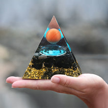 Load image into Gallery viewer, Galaxy Orgone Pyramid | Jupiter
