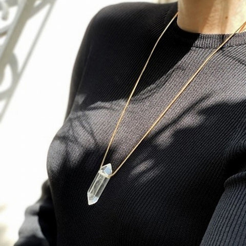 Luminous Crystal Pendant