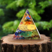 Load image into Gallery viewer, Crystal Chakra Pyramid
