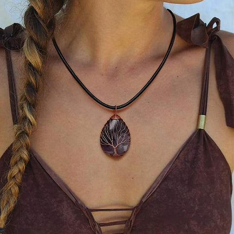 Tree-of-life Chakra Necklace