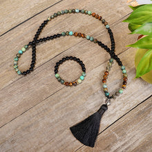 Load image into Gallery viewer, African Turquoise Soul Mala
