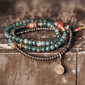 The Indian Eagle Agate Bracelet