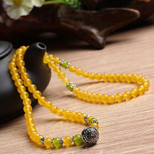 Load image into Gallery viewer, Yellow Chalcedony Mala

