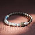 Smoky Quartz Labradorite Bracelet