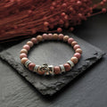 Rhodochrosite Koala Bracelet