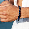 Blue Tiger Eye Bracelet