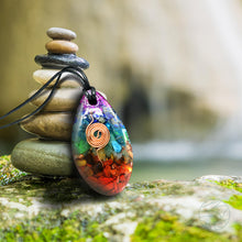 Load image into Gallery viewer, Drop Chakra Orgone Pendant
