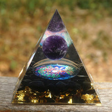 Load image into Gallery viewer, Galaxy Orgone Pyramid | Uranus
