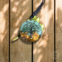 Load image into Gallery viewer, Life Tree Orgone Pendant | Tiger's Eye
