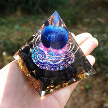 Load image into Gallery viewer, Galaxy Orgone Pyramid | Earth
